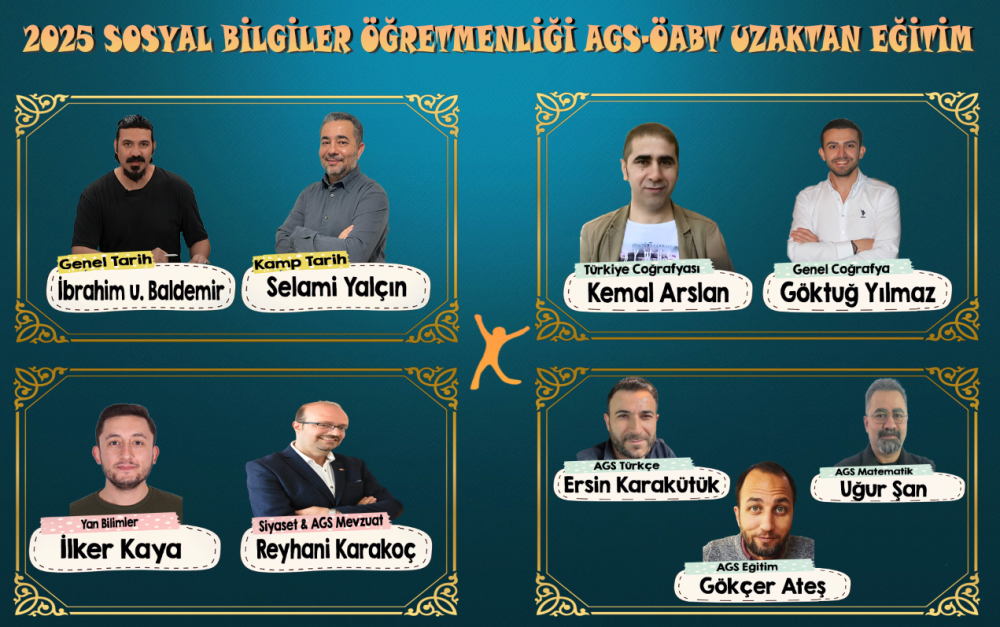 Sosyal Bilgiler ÖABT-AGS 2025 Uzaktan Eğitim Paketi
