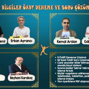 Sosyal Bilgiler ÖABT 2025 Deneme & Soru Çözümü Kamp Paketi