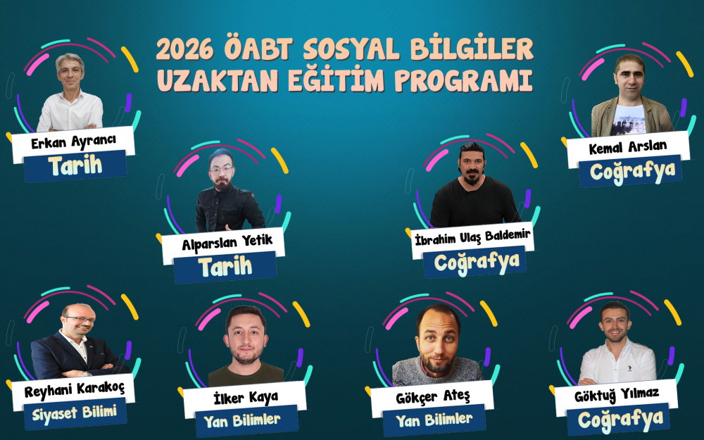 Sosyal Bilgiler ÖABT & MEB-AGS 2026 Uzaktan Eğitim Paketi