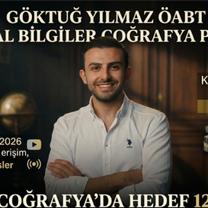 Sosyal Bilgiler ÖABT 2027 Coğrafya Uzaktan Eğitim Paketi (Göktuğ Yılmaz)