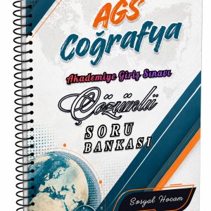 2027 AGS Coğrafya Çözümlü Soru Bankası