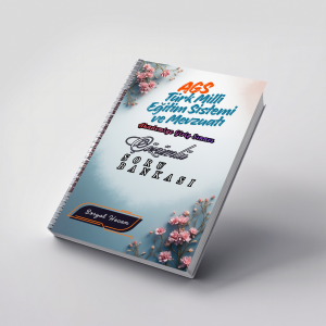 AGS Türk Milli Eğitim Sistemi ve Mevzuatı Çözümlü Soru Bankası